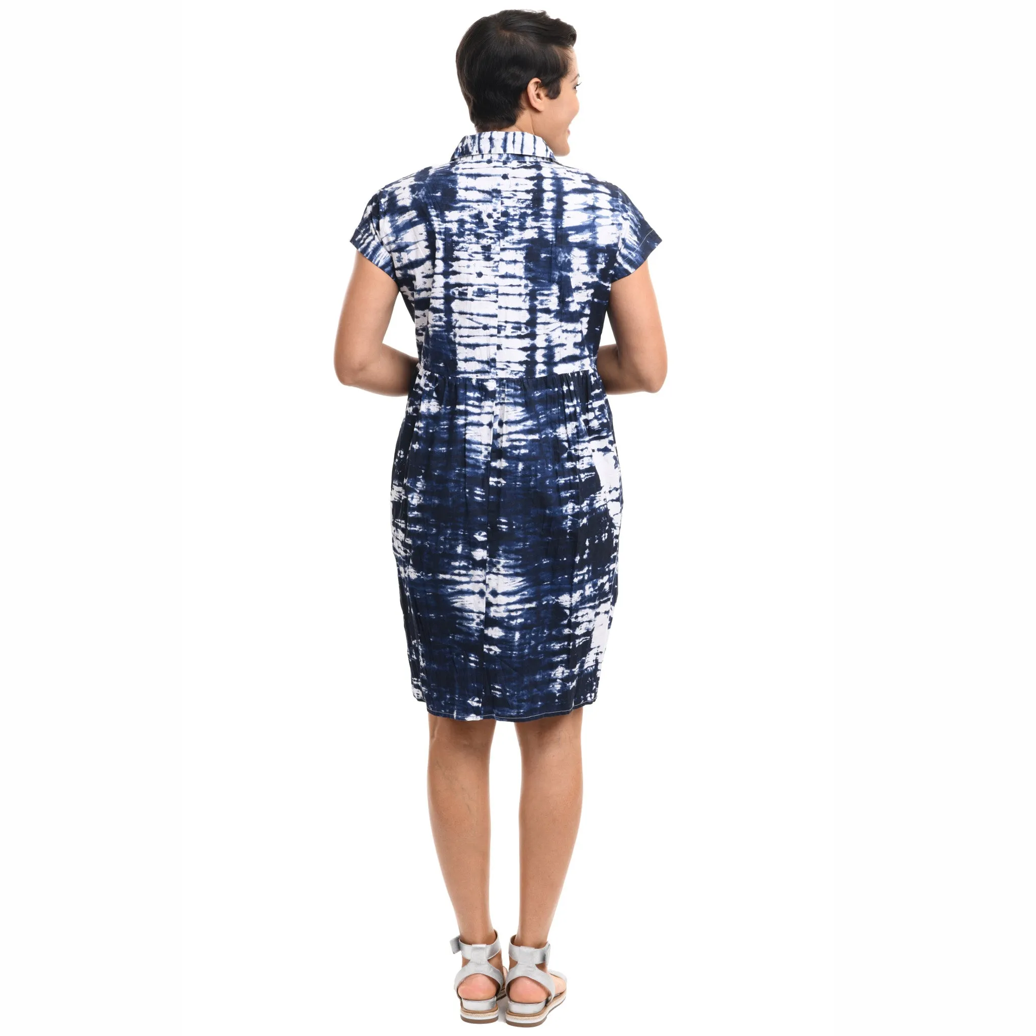 FINAL SALE CV923 Geri Dress in Ocean*