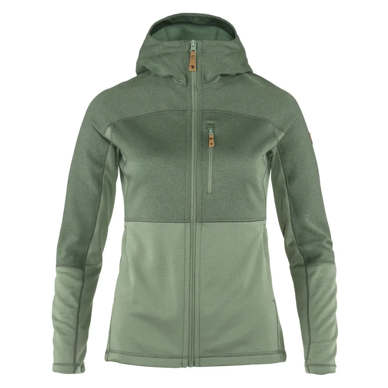 Fjallraven Womens Abisko Trail Fleece Patina Green