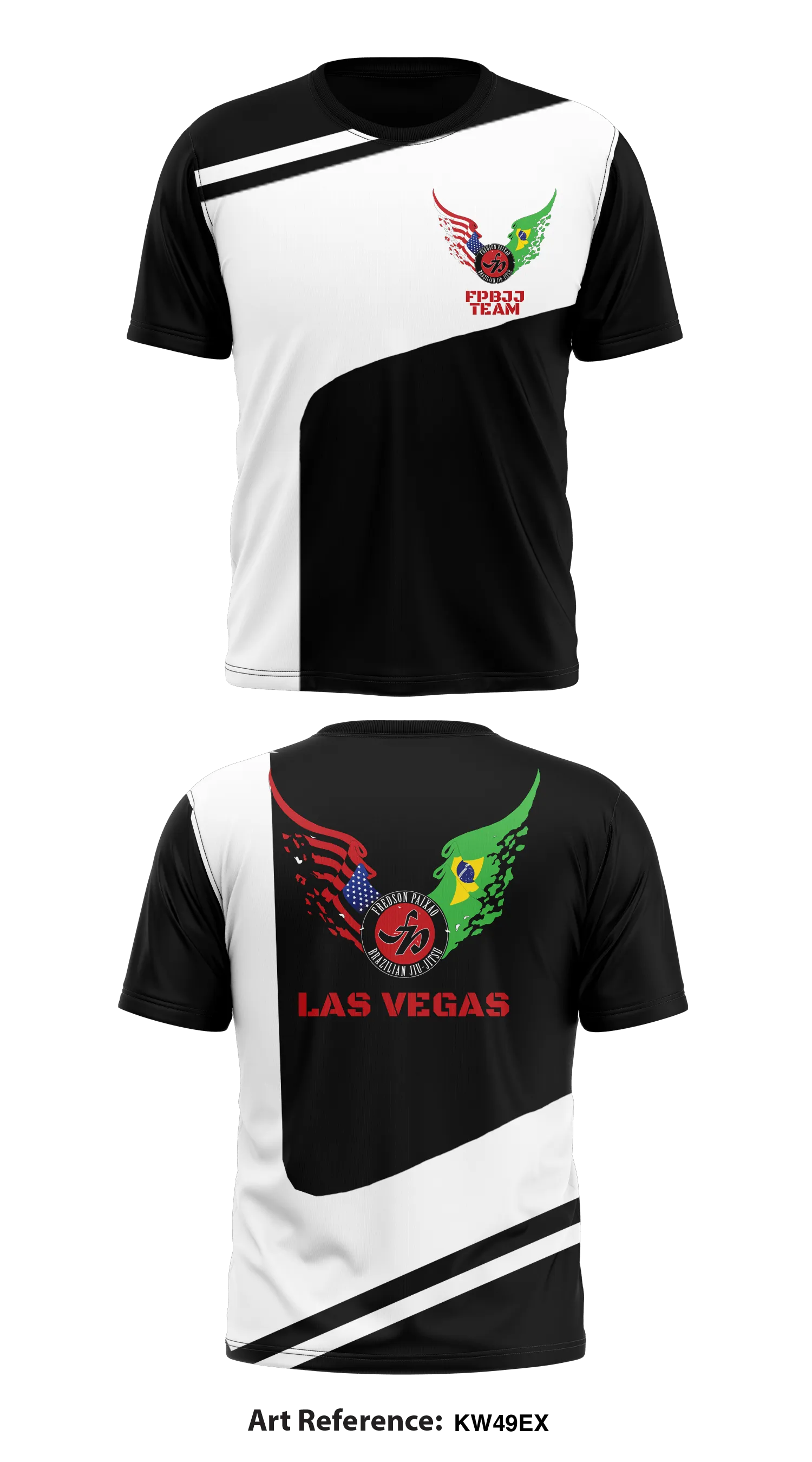 Fredson Paixao Jiu-Jitsu Academy Store 1 Core Men's SS Performance Tee - Kw49ex