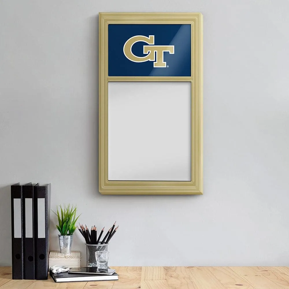 Georgia Tech Yellow Jackets: Dry Erase Note Board