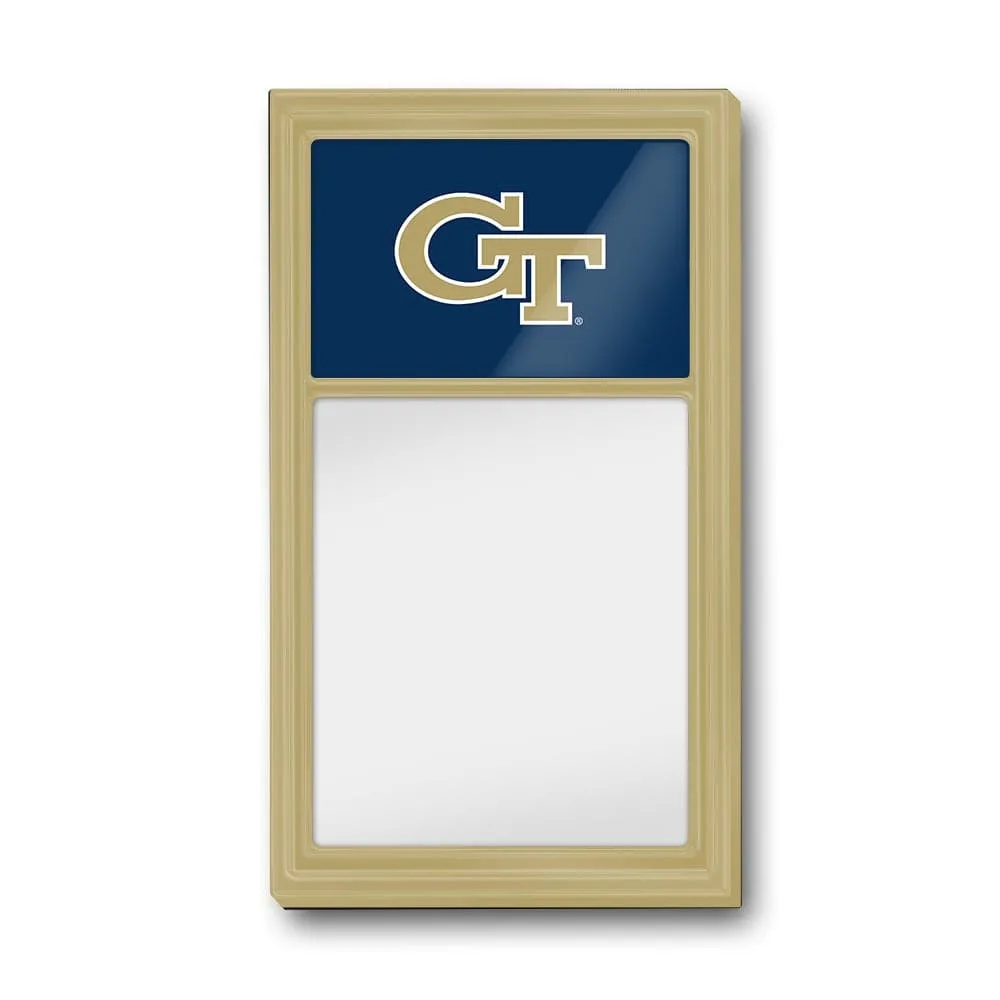 Georgia Tech Yellow Jackets: Dry Erase Note Board