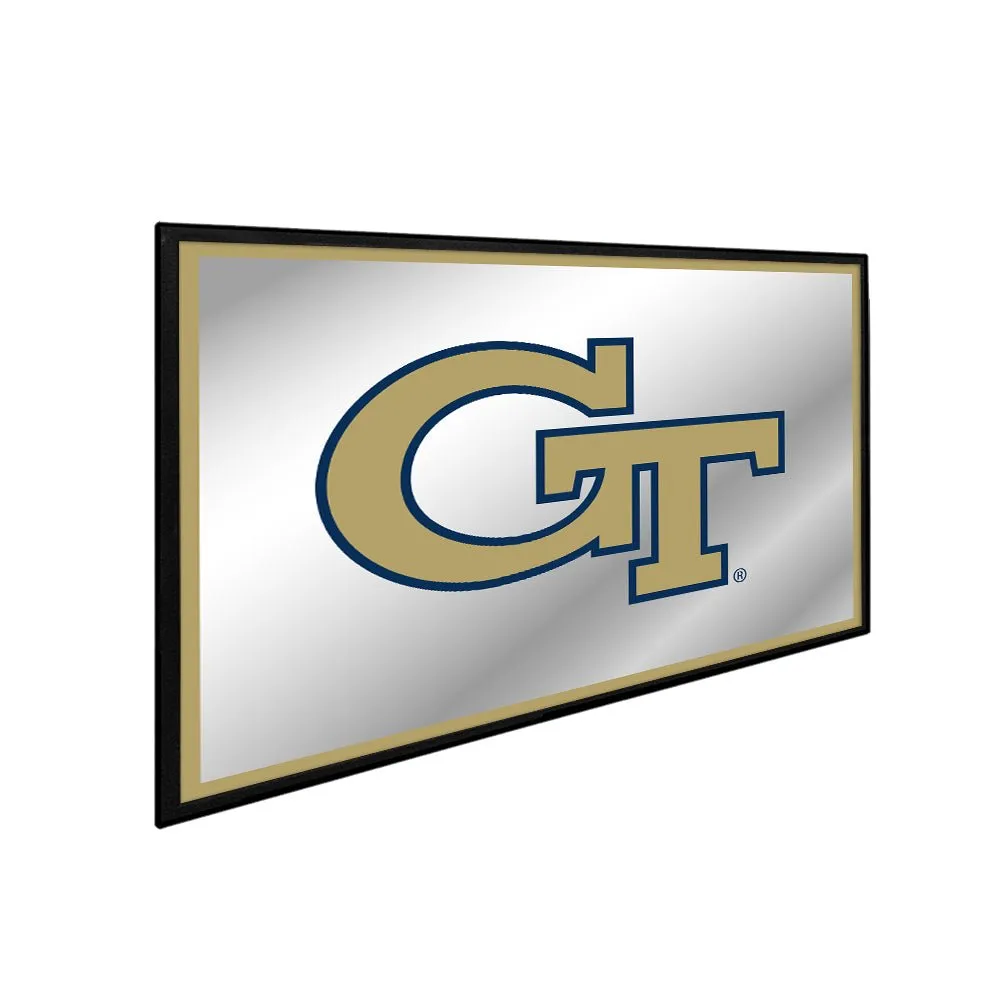 Georgia Tech Yellow Jackets: Framed Mirrored Wall Sign
