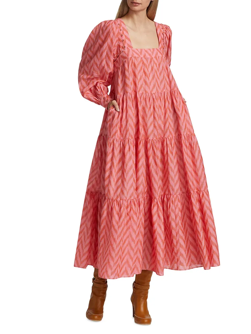 Georgina Dress in Bougainville
