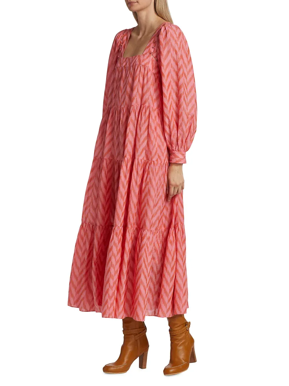 Georgina Dress in Bougainville