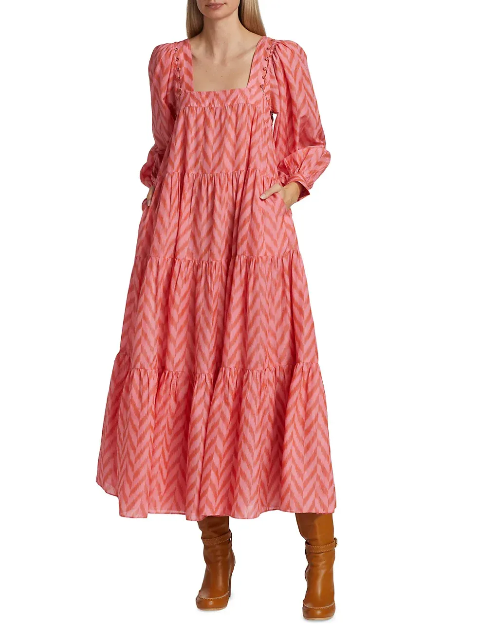 Georgina Dress in Bougainville
