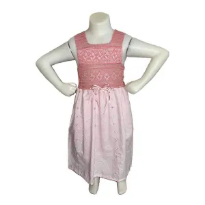 Girl Pink Dress - Rose - My Garden Collection