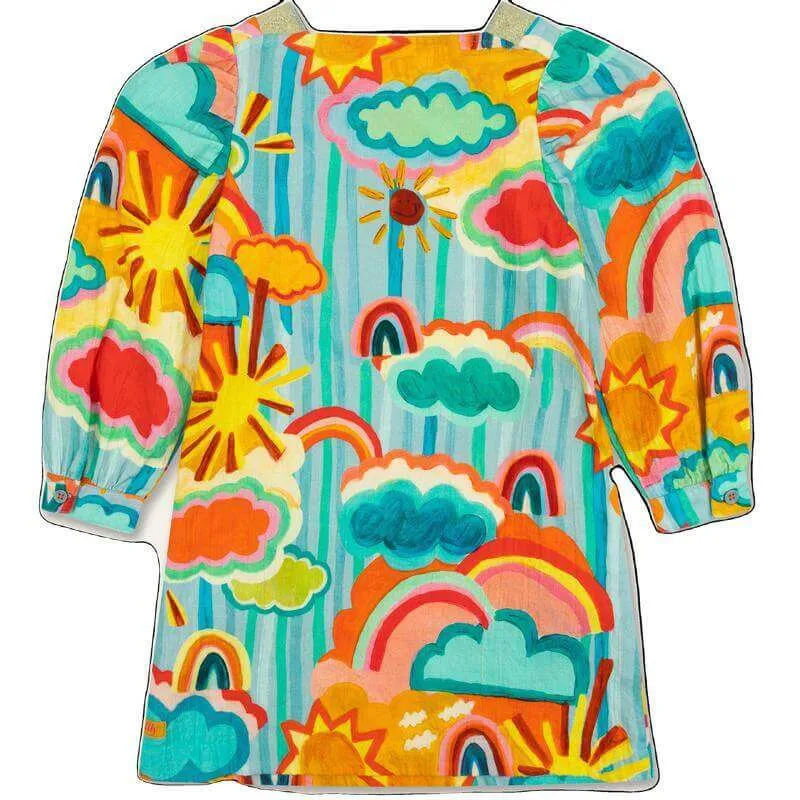 Girls Blue Deedjee Dress