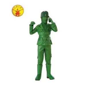 Green Army Man Costume Size L