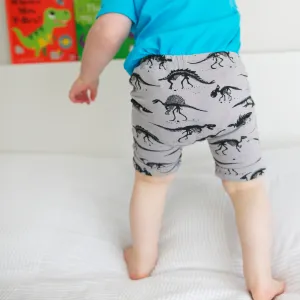 Grey Dino Shorts