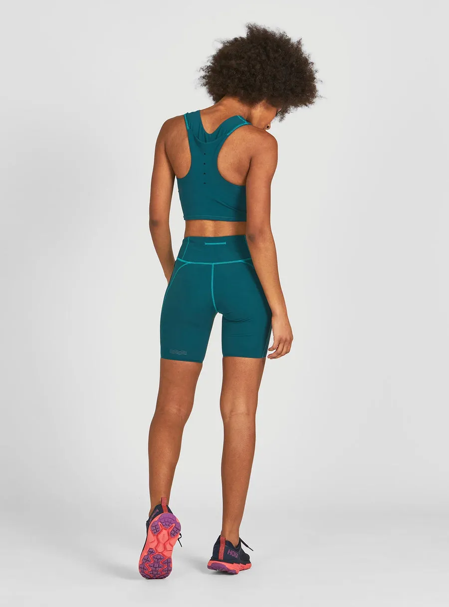 Groundwork Long Bra - Ocean