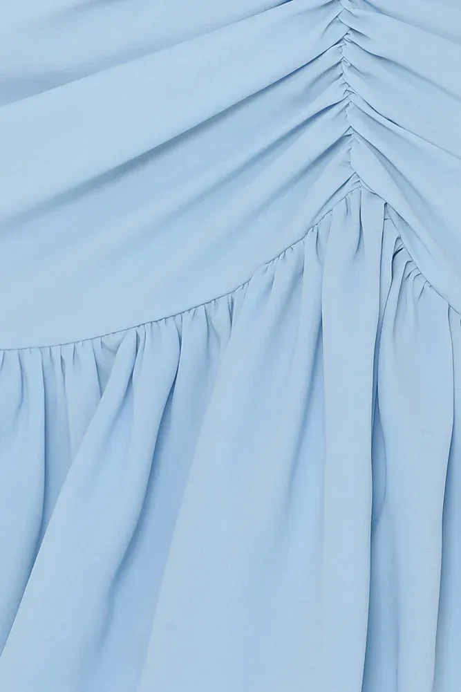 Had Your Fair Share Dress Light Blue