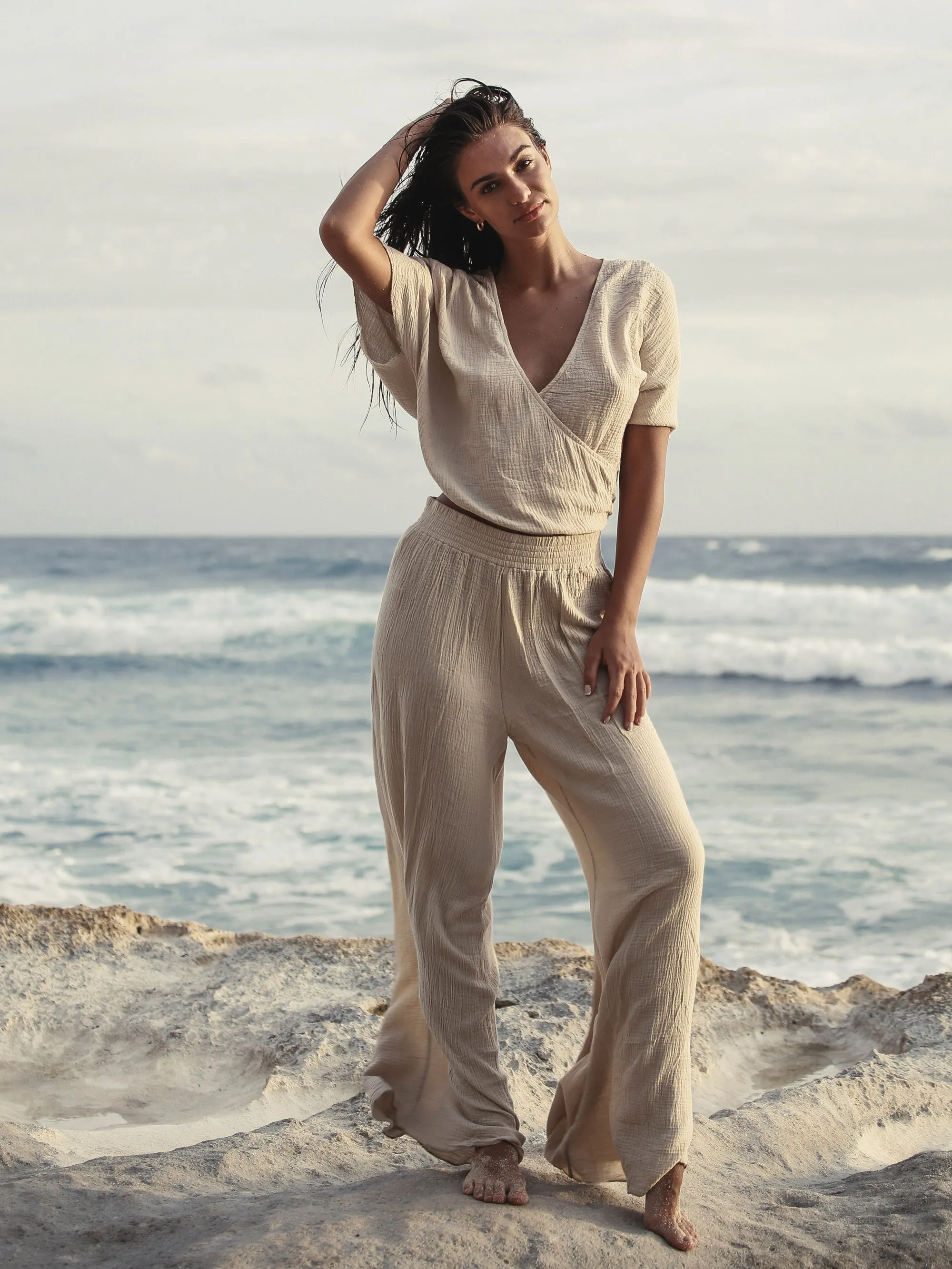 Harlow Top - Oatmeal