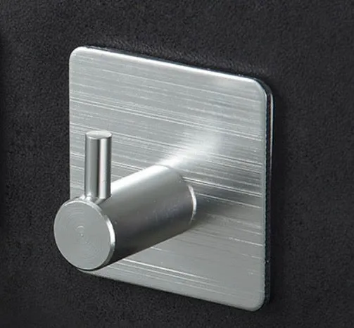 Homlly Stainless Steel Wall Hook Hangers (4pcs)