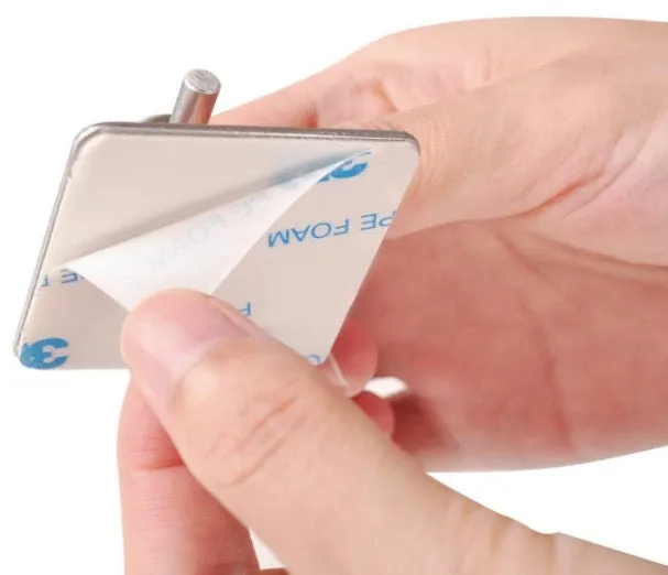 Homlly Stainless Steel Wall Hook Hangers (4pcs)