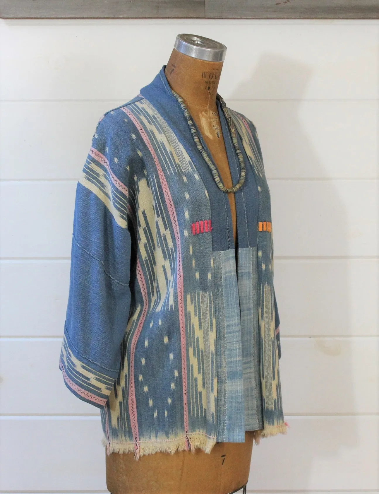 Indigo Ikat Jacket