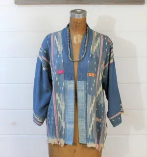 Indigo Ikat Jacket