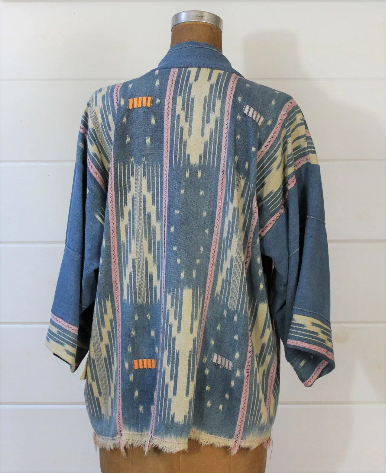 Indigo Ikat Jacket