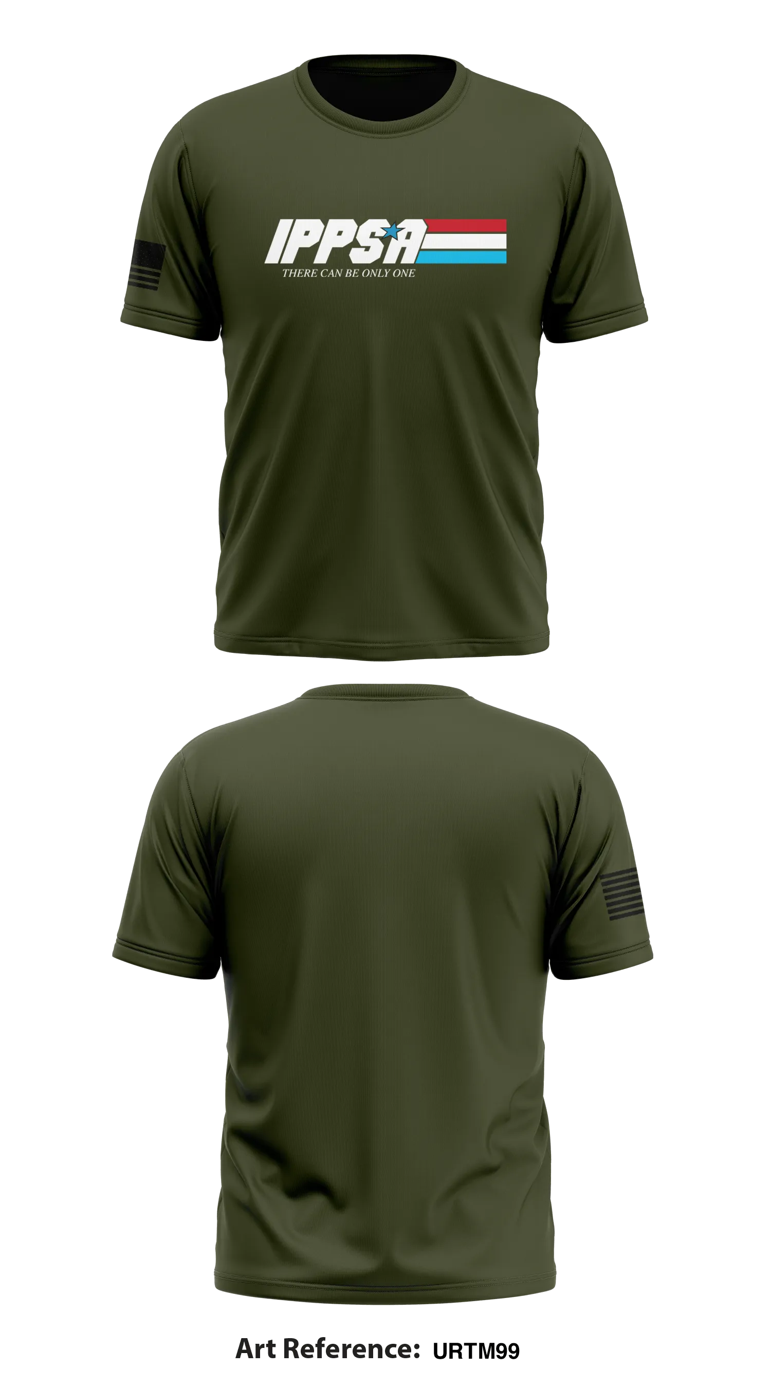 IPPSA Store 1 Core Men's SS Performance Tee - UrTM99