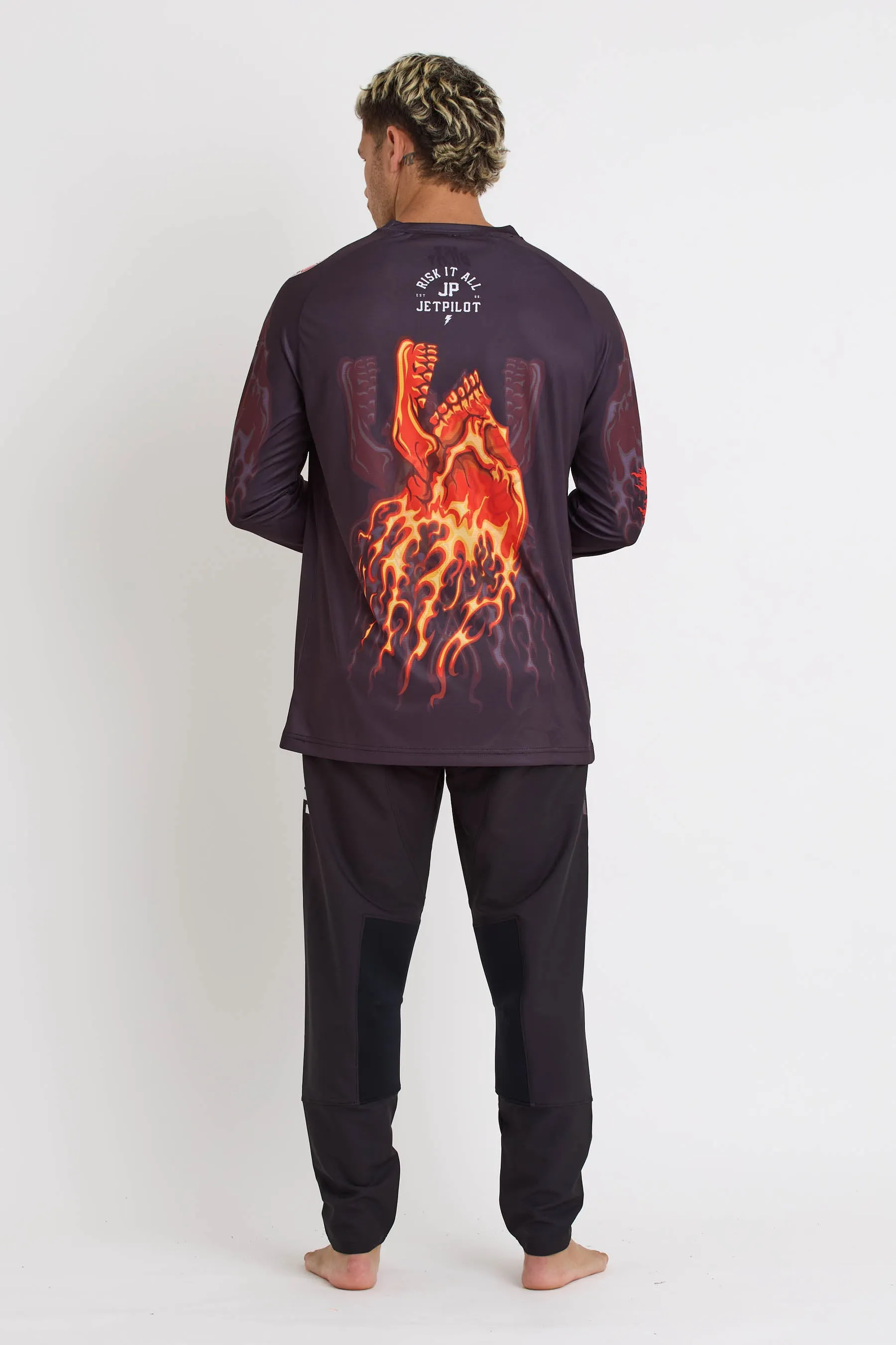 Jetpilot Bandit Jersey - Black