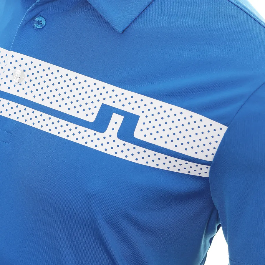J.Lindeberg Mens Clark Regular Fit Golf Polo - SKYDIVER
