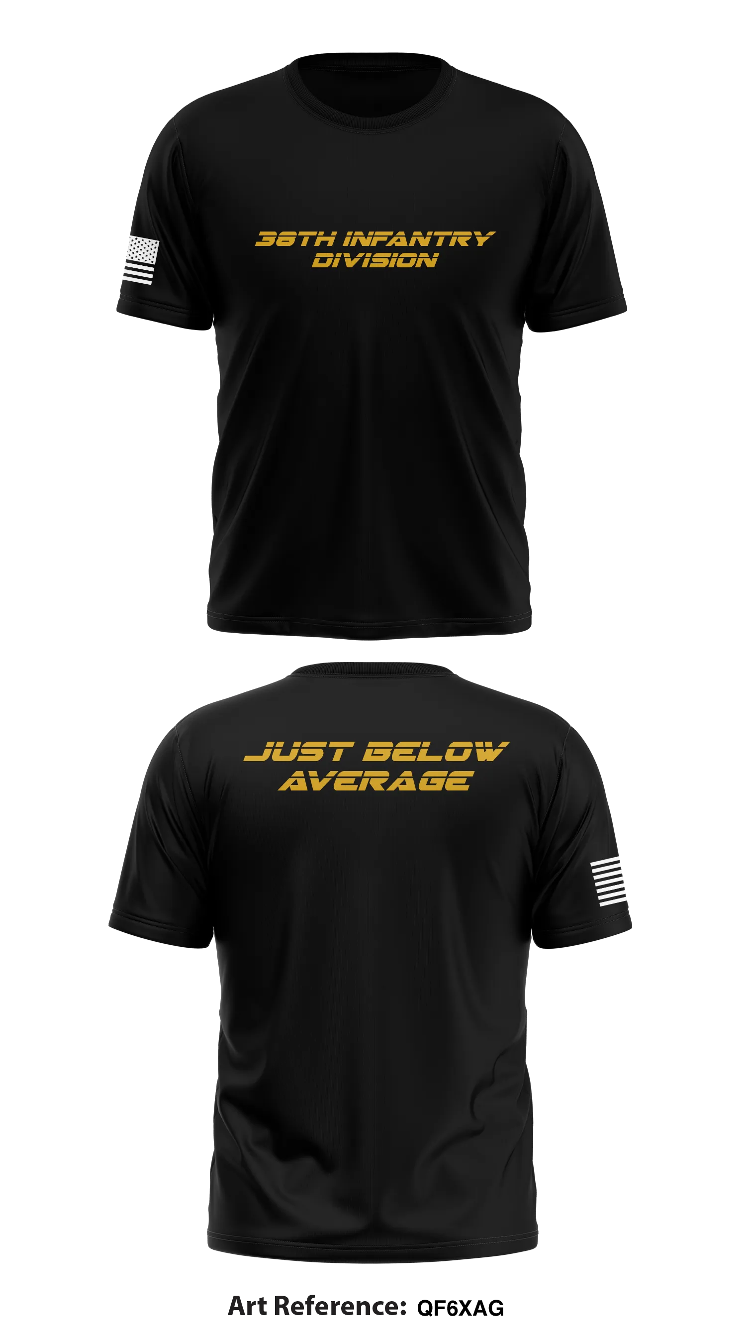 Just Below Average38th Infrantry Division Store 1 Core Men's SS Performance Tee - qf6xag