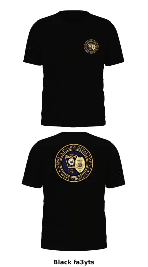 Kenova Police  Store 1 Core Men's SS Performance Tee - fa3yts