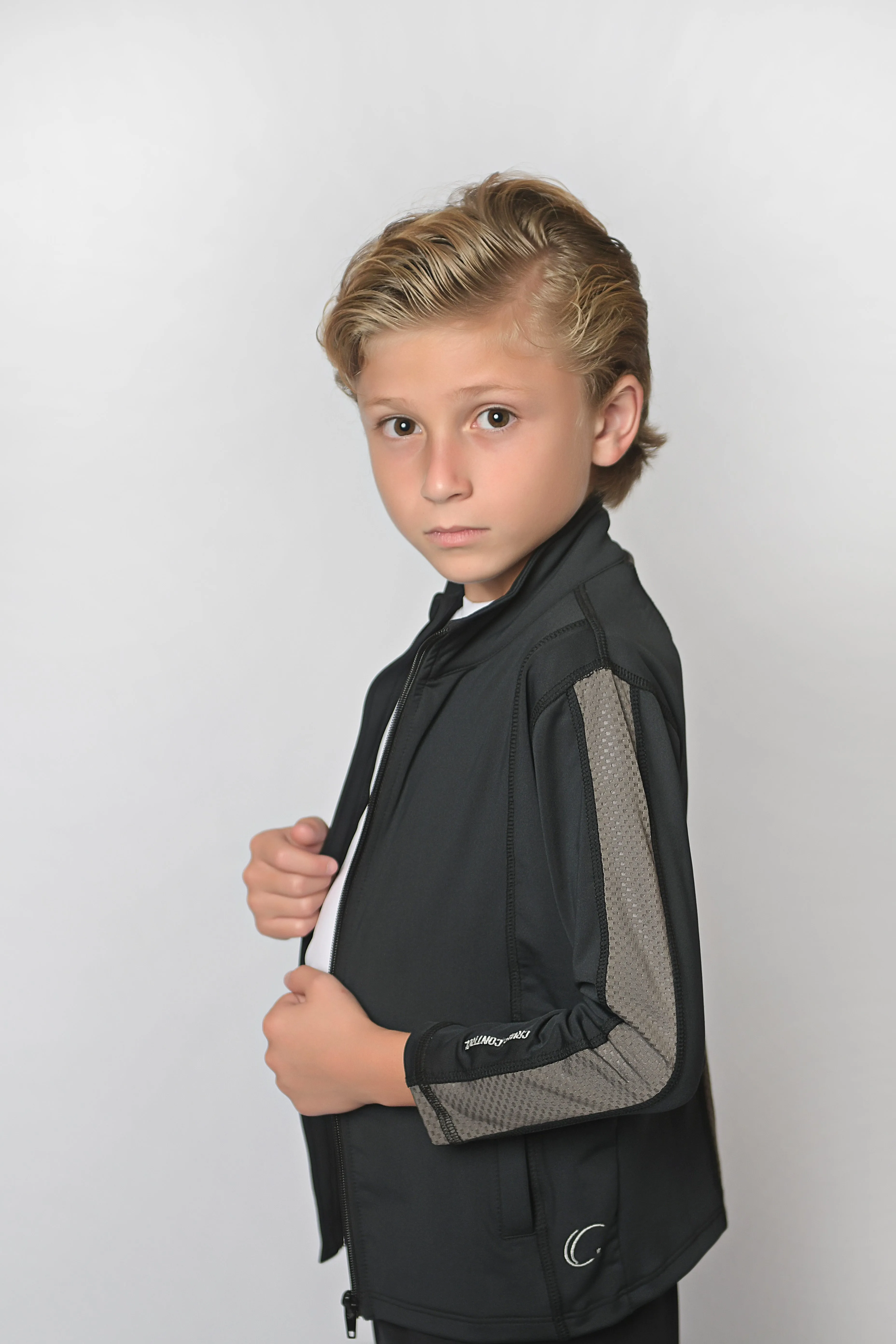 Kids Athleisure Zip-Up Jacket
