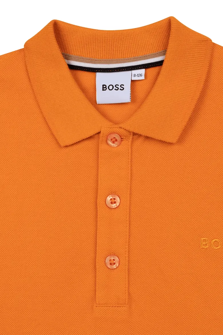 Kid's Embroidered Logo Polo Shirt