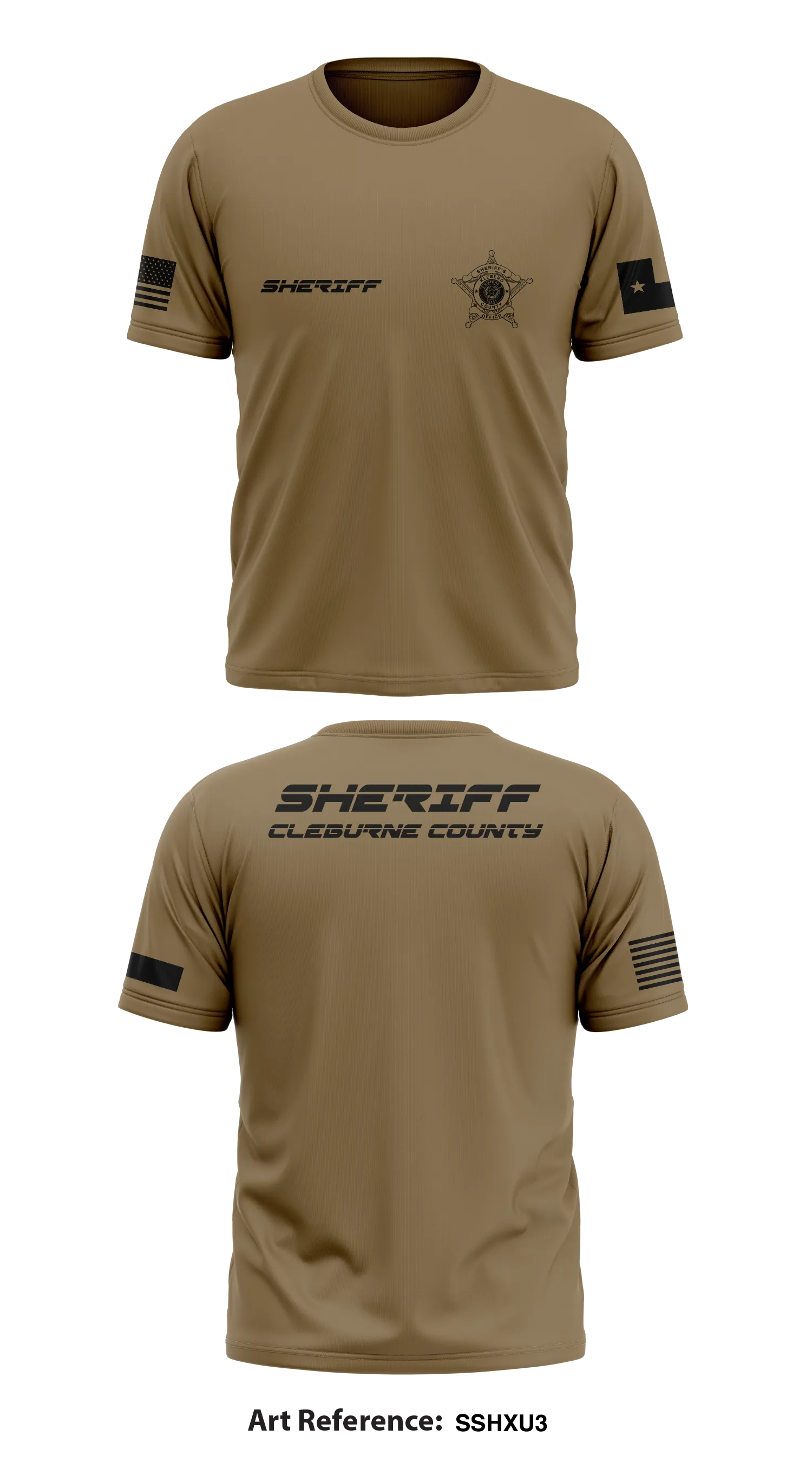 Kleberg county  Store 1 Core Men's SS Performance Tee - ssHXU3