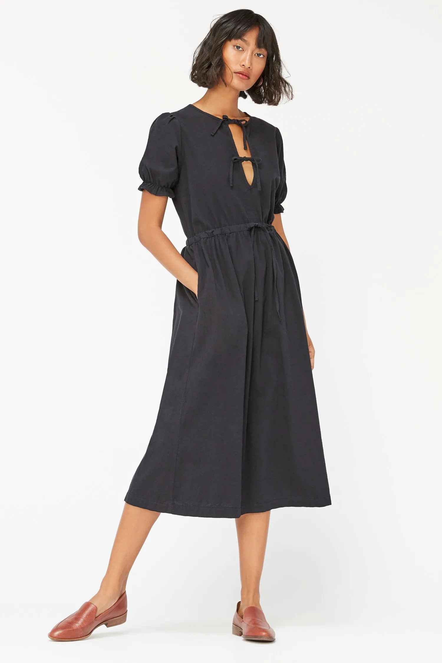 Lacausa Primavera Dress (Tar) - FINAL SALE