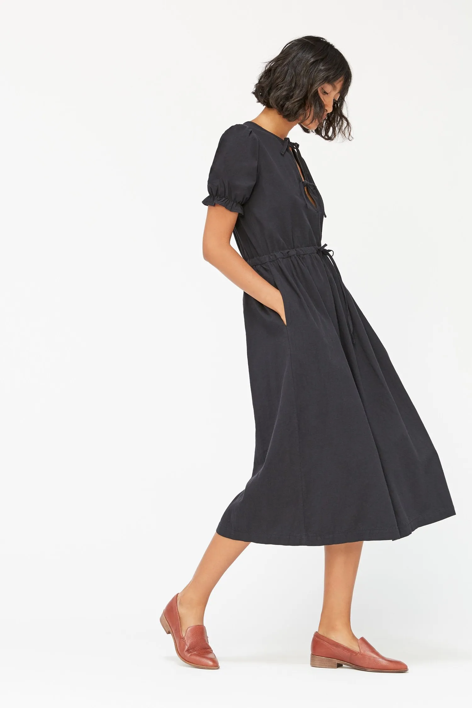 Lacausa Primavera Dress (Tar) - FINAL SALE