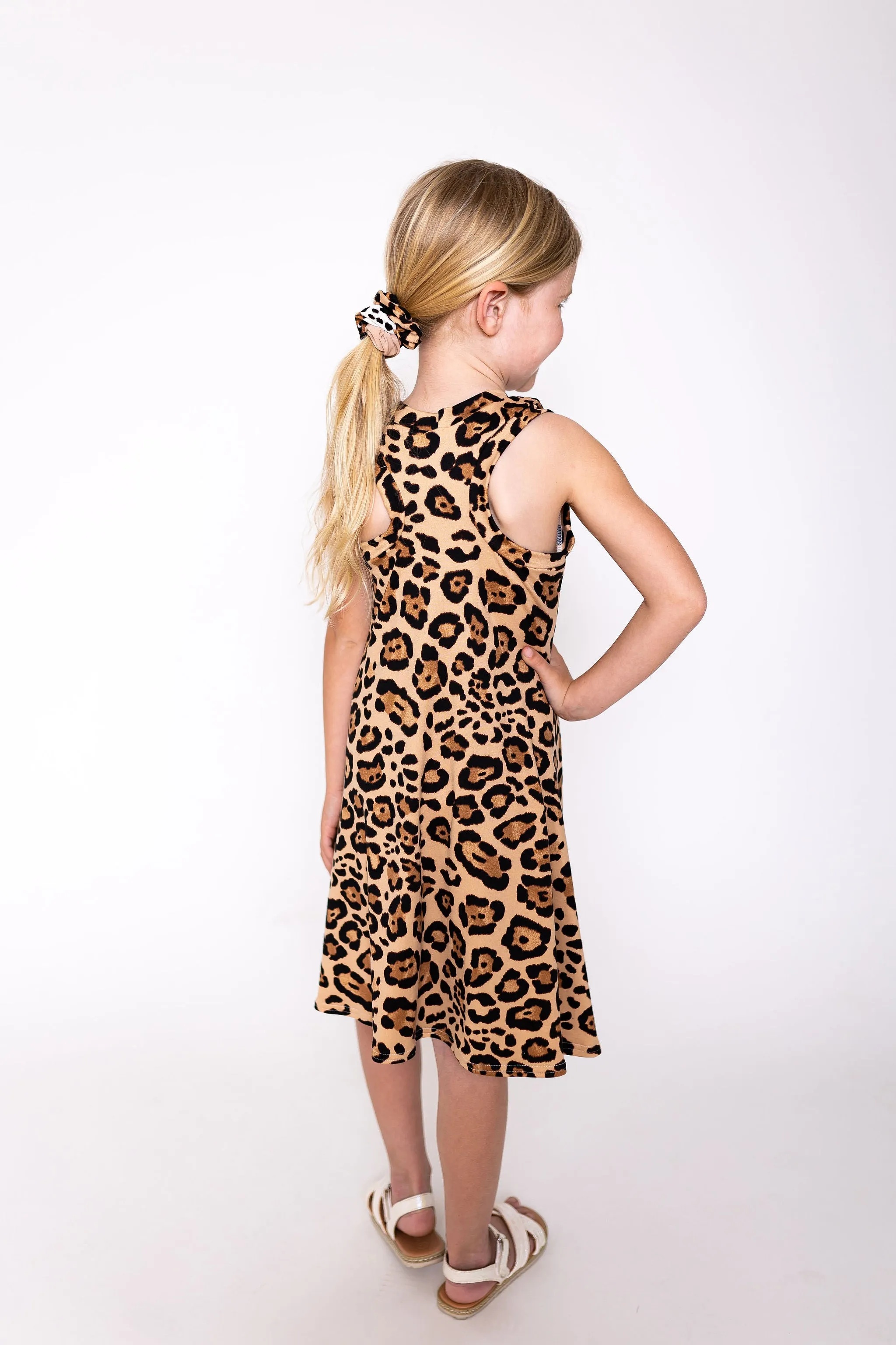 Latte Cheetah • Racerback Dress