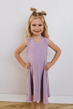 Lavender • Racerback Dress