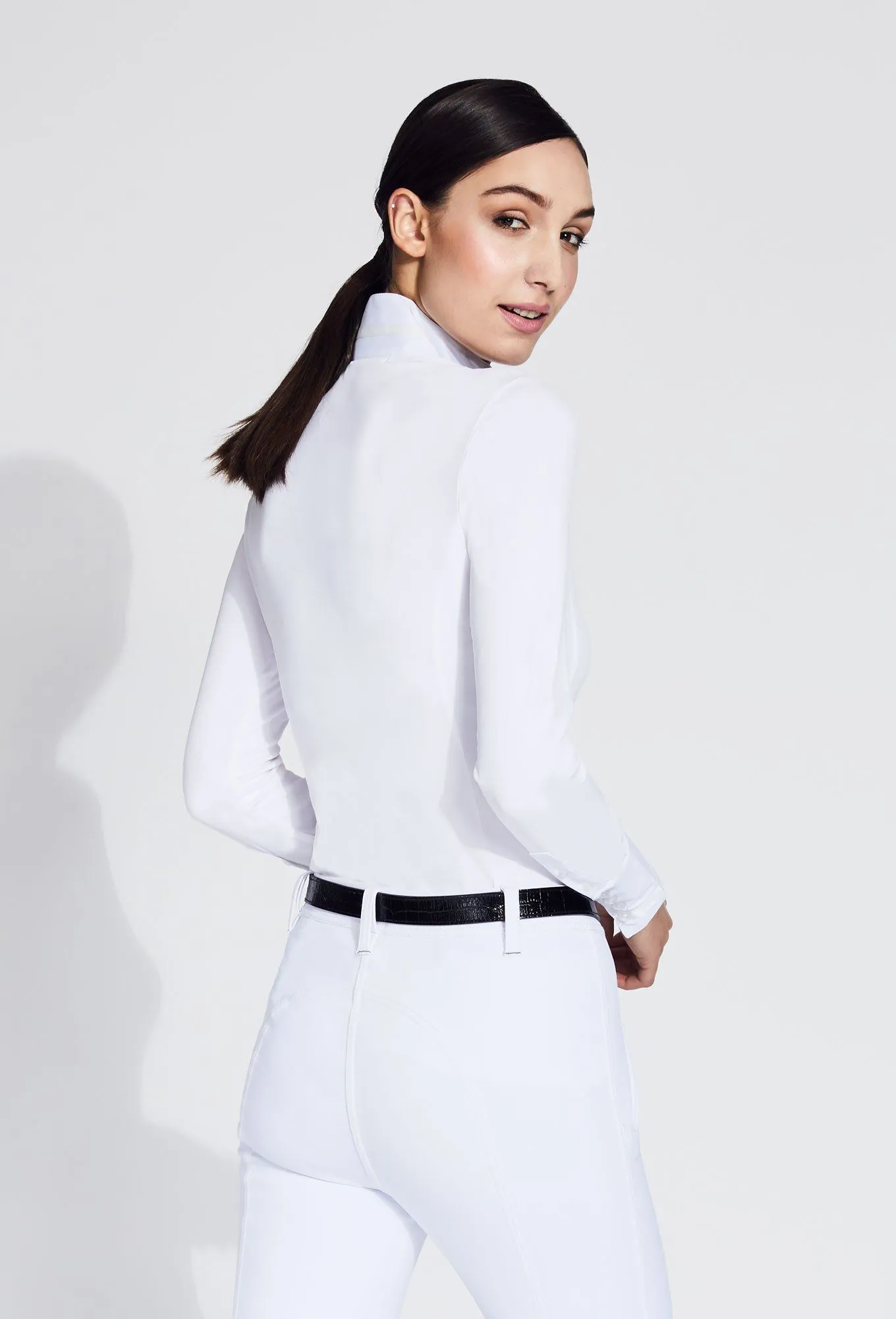 Lia 1/4 Zip Technical Show Shirt