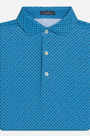 Luxe Blue Navy Brew Polo