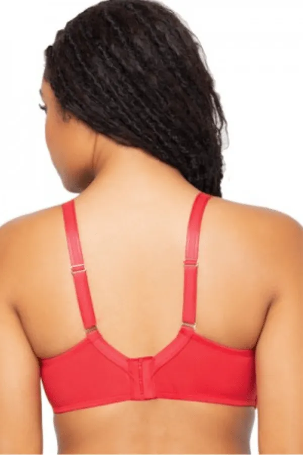 Luxe Lace Underwire Bra - Red