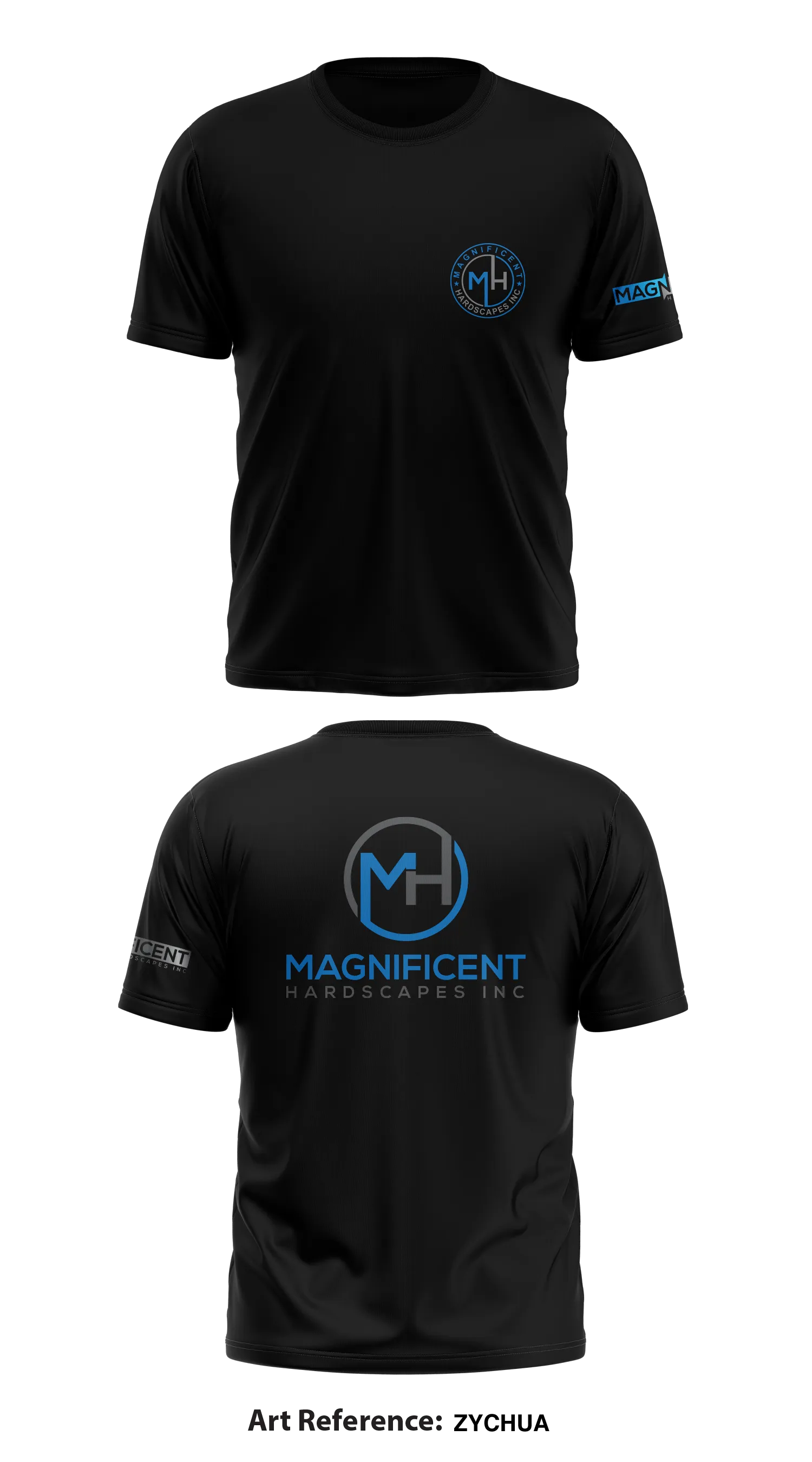 Magnificent Hardscapes  Store 1 Core Men's SS Performance Tee - ZYChUA