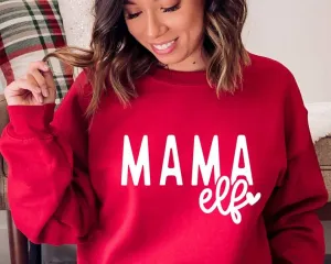 Mama Elf Christmas Jumper