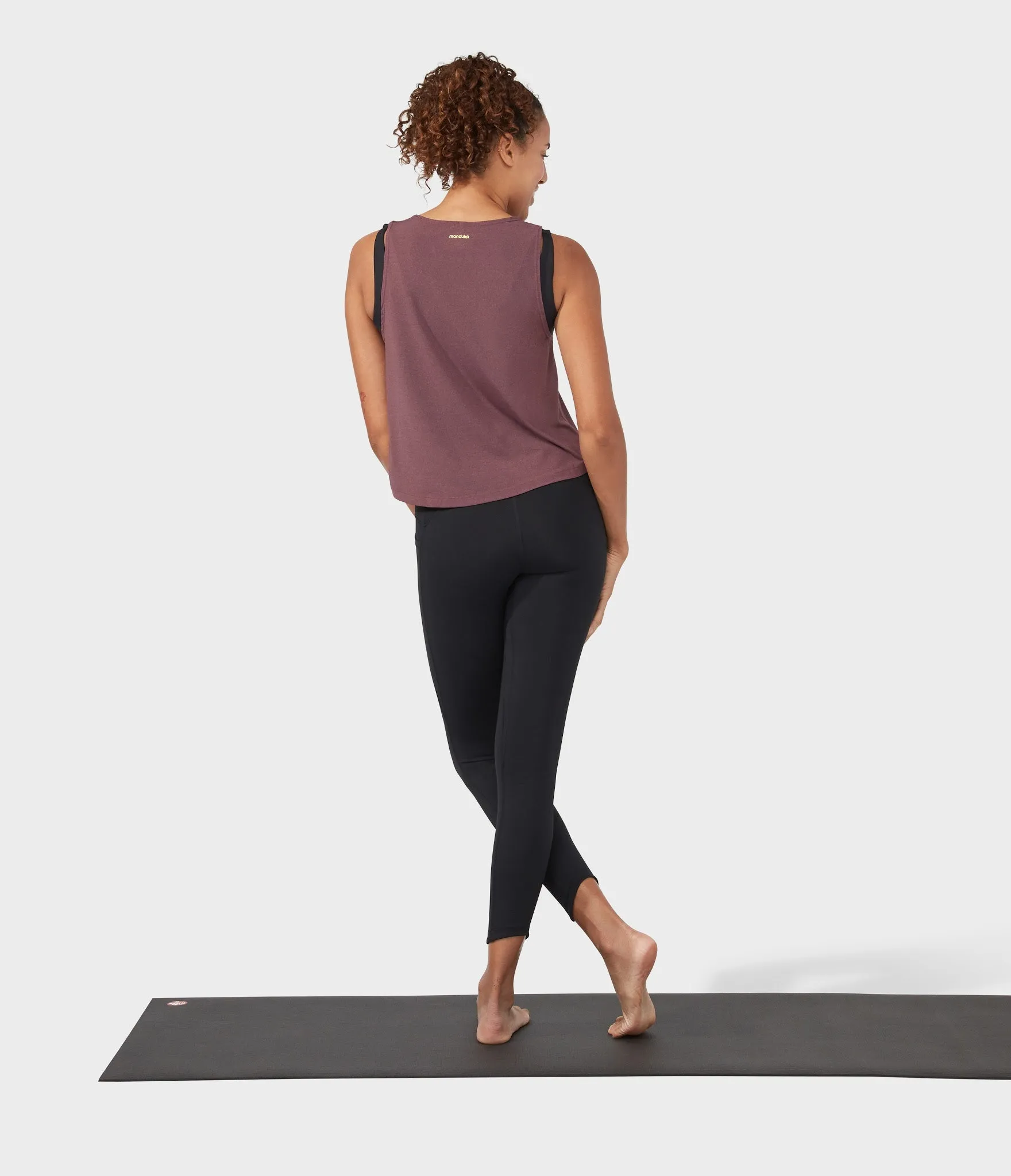 Manduka Apparel - Women's Root to Rise Tank - Fig