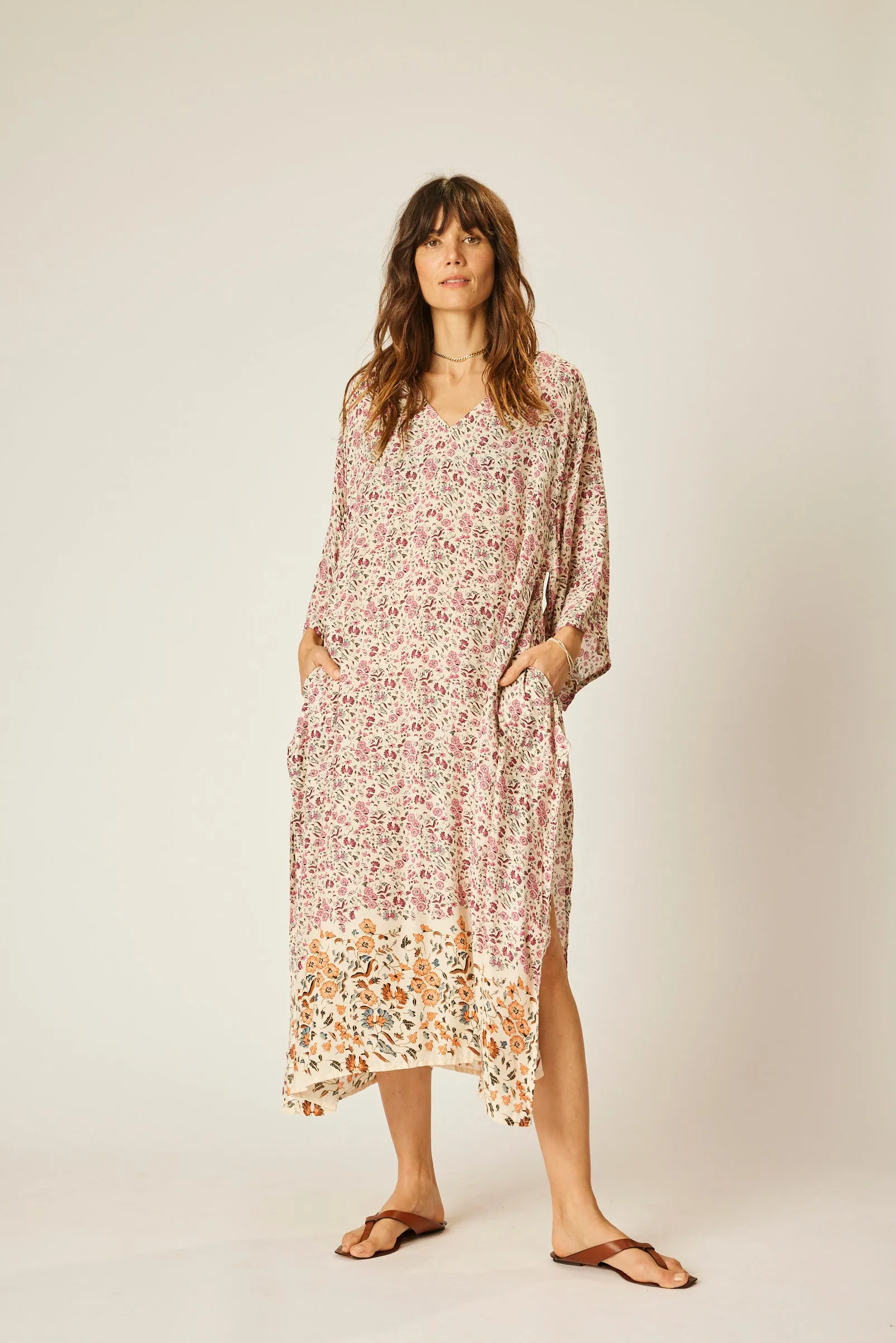 MARIN DRESS WITH SASH