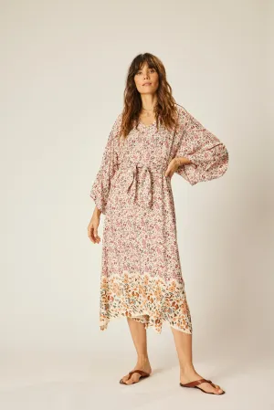 MARIN DRESS WITH SASH