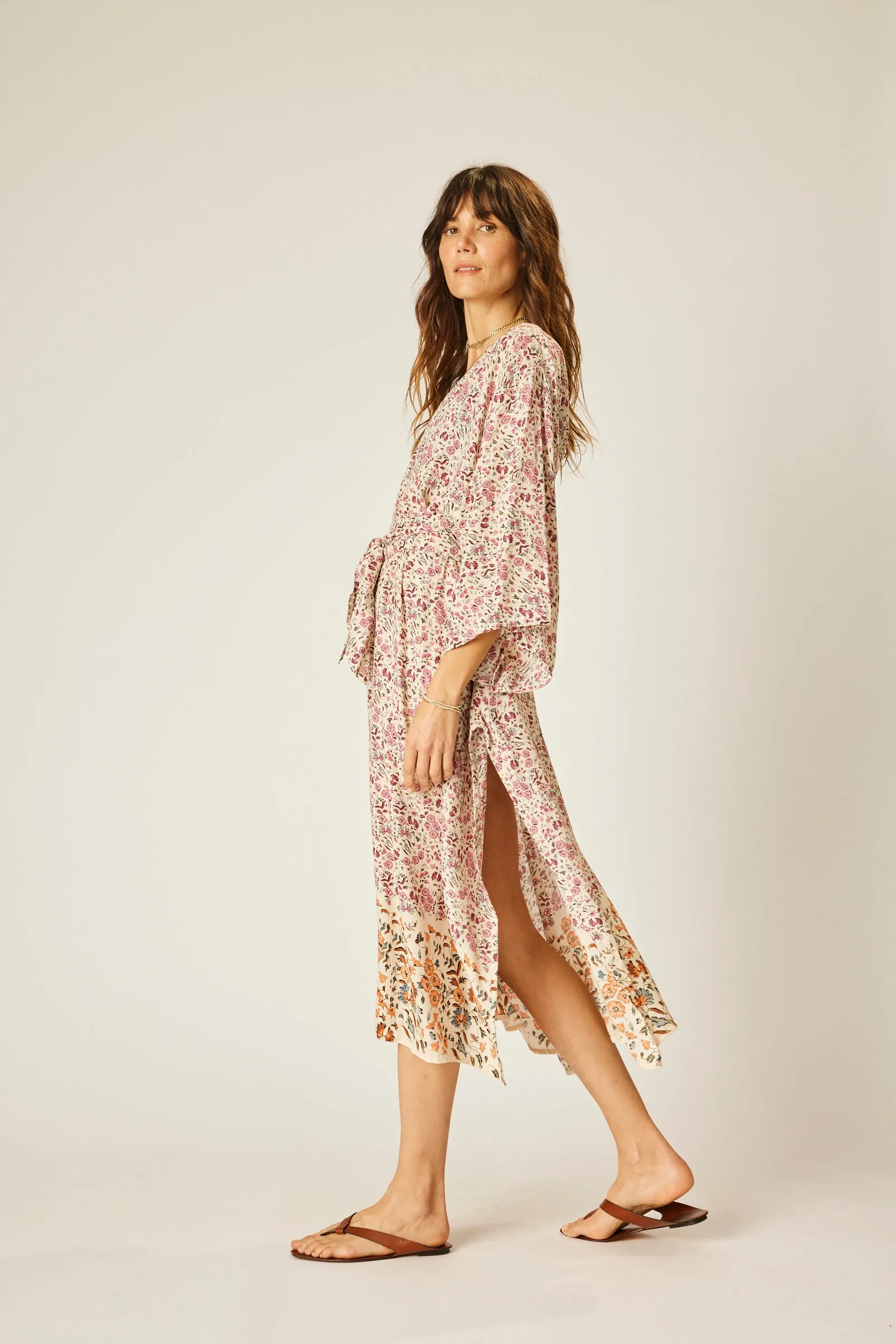 MARIN DRESS WITH SASH