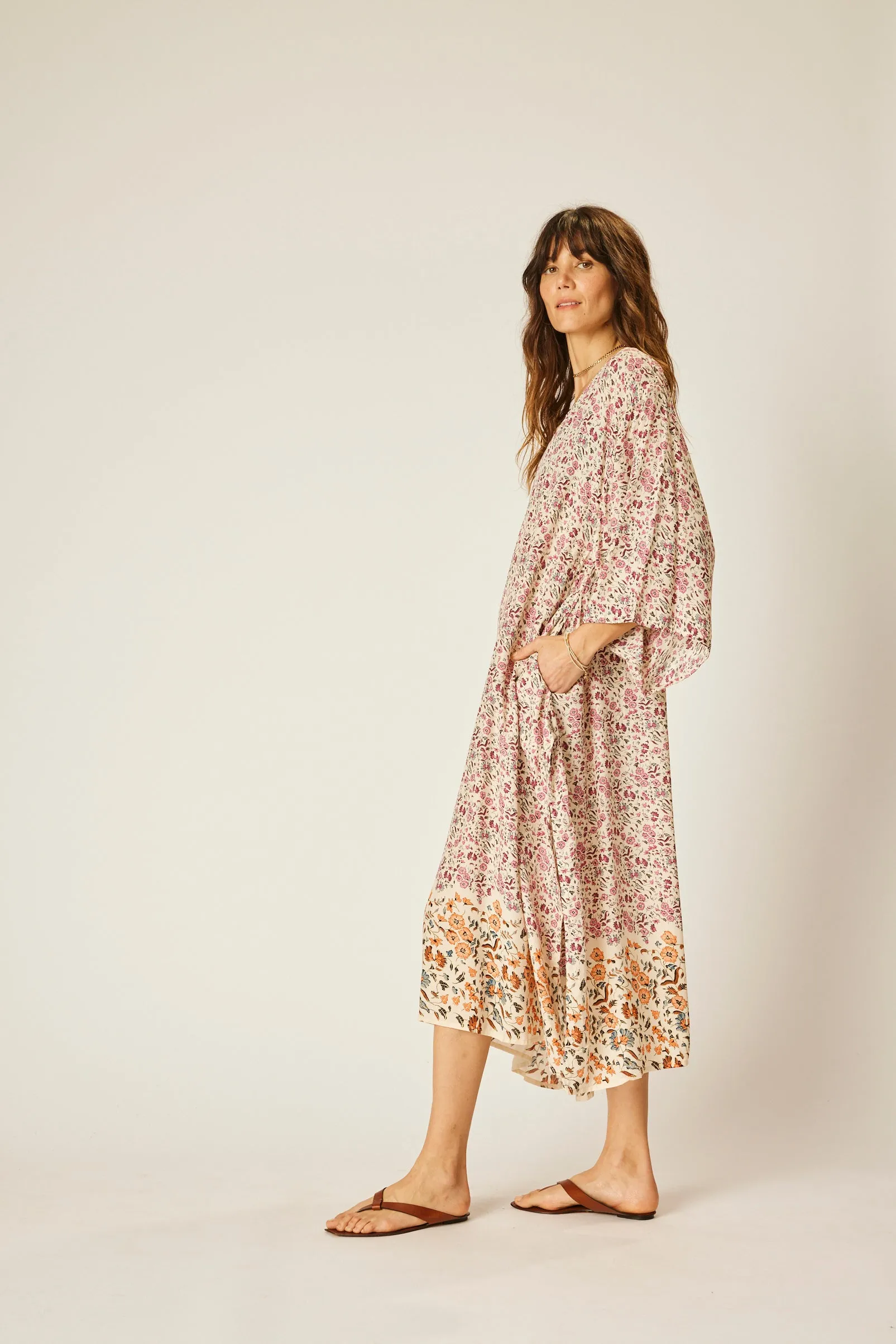 MARIN DRESS WITH SASH