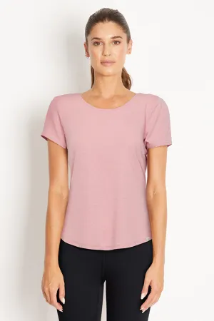 Matrix Short Sleeve Top (H. Foxglove)