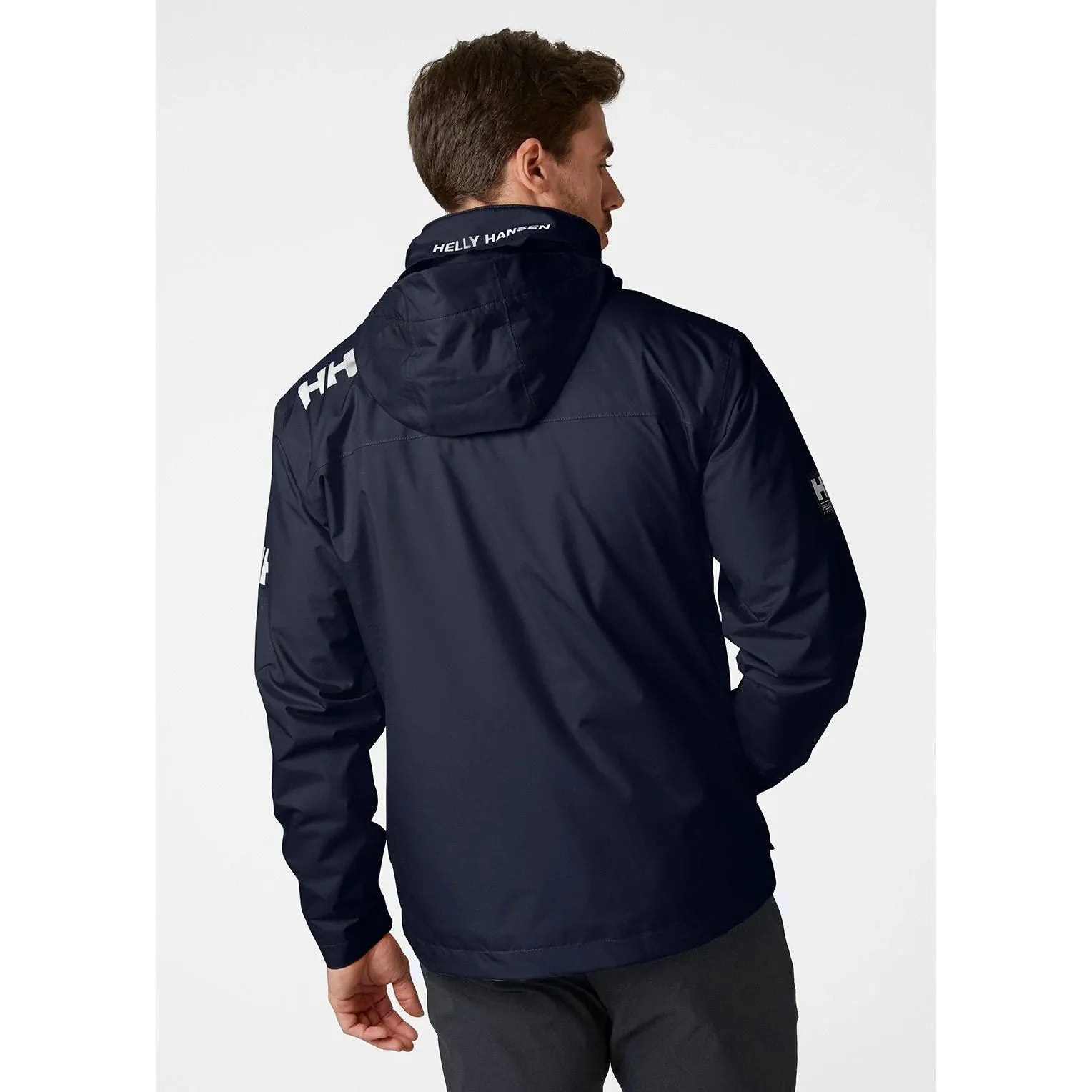 Men's Crew Hooded Midlayer Sailing Jacket
