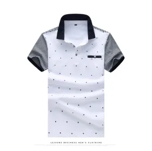 Men's Fashion Doted Polo
