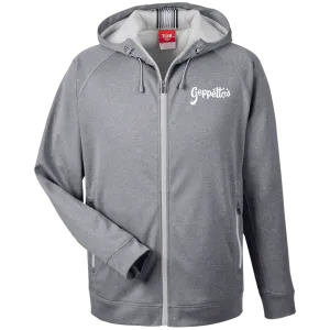 Men's Heathered Performance Hooded Jacket