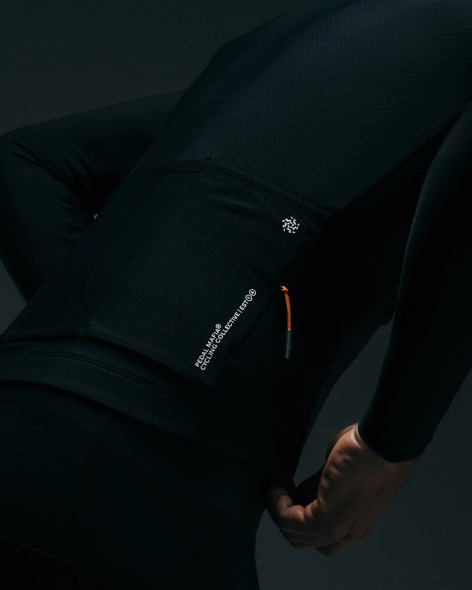 Mens Pro Midweight Thermal Jersey - PM Black