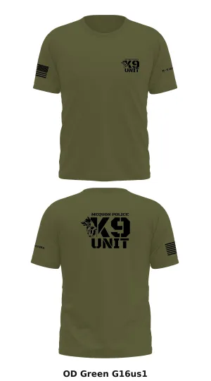Mequon PD K-9 Store 1 Core Men's SS Performance Tee - G16us1