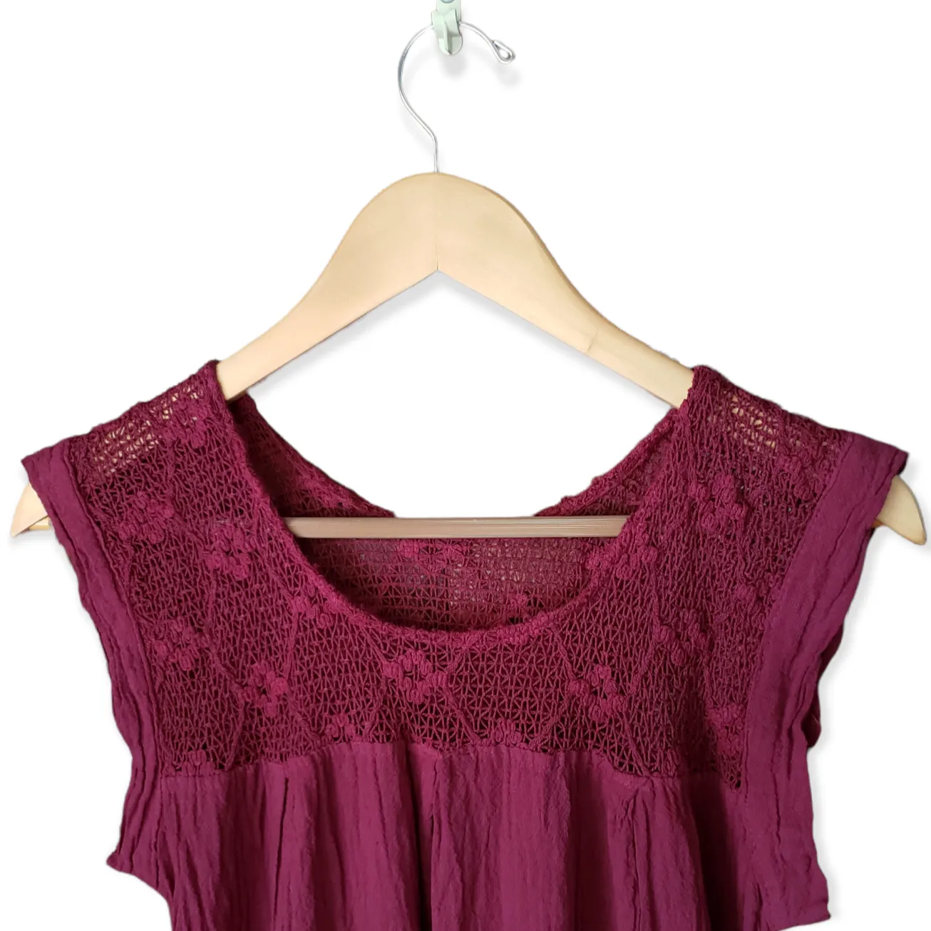 Mexican Crochet Dress Handmade in Oaxaca